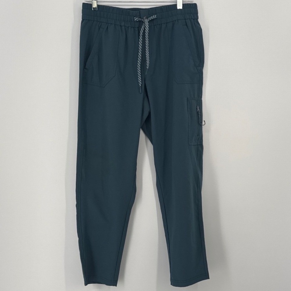 Avalanche Outdoor Supply Co Women Jogger Pants Medium Teal Cargo Ripstop Active